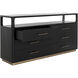 Danette Black Dresser